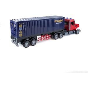 اسباب بازی ماشین کنترلی تریلی کانتینردار بزرگ Remote Control TRANSPORT TRUCK مقیاس 1:24_اسباب بازی ماشین کنترلی